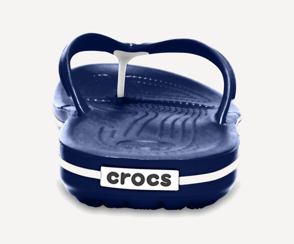 Шлепанцы Crocband Flip (45-46; navy/blue marine)